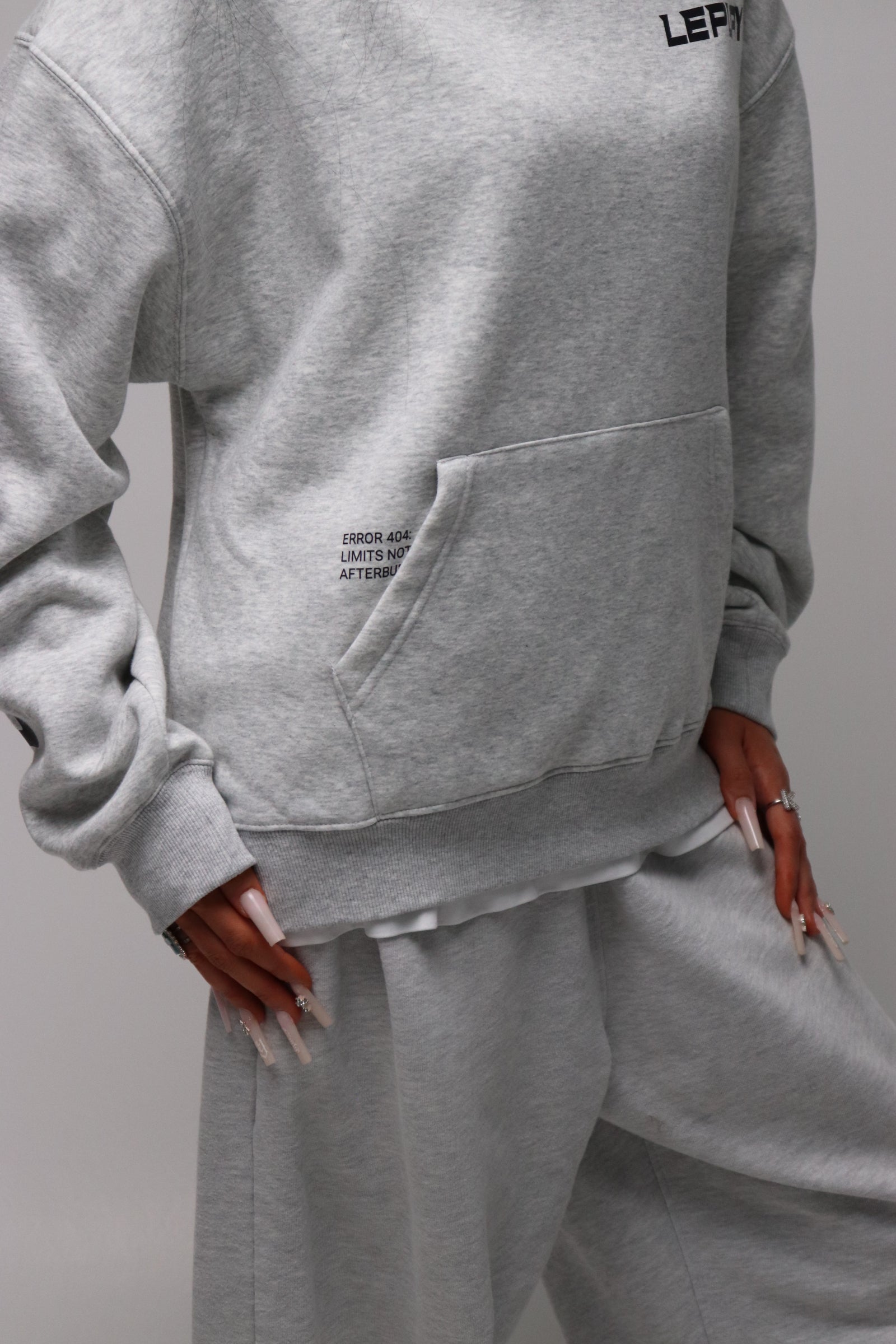 LEPLAY HOODIE - Grey