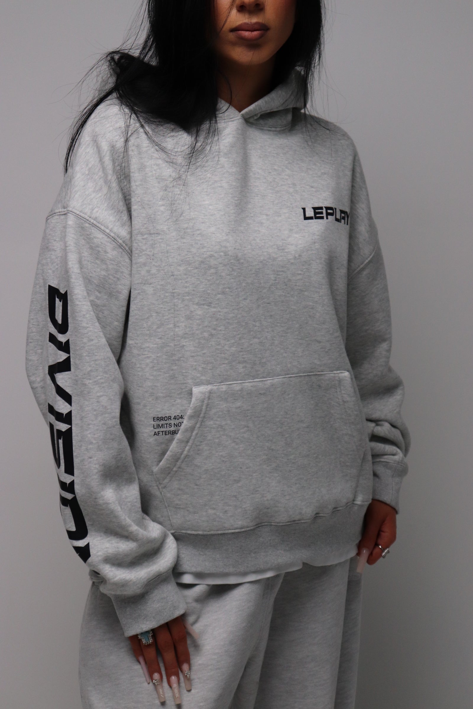 LEPLAY HOODIE - Grey